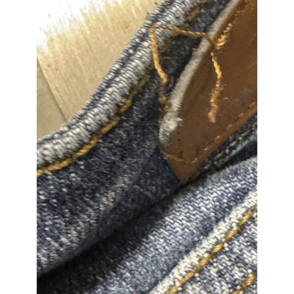 Judy Blue Jeans Womens 5 / 27 Blue Skinny Fit Button Distressed Denim Preppy - Picture 16 of 16